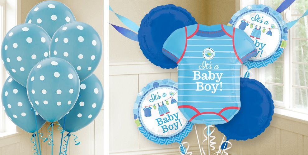 Party City Baby Boy Balloons
 Boy Baby Shower Balloons Shower with Love Party City