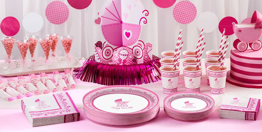 Party City Baby Girl Shower Decorations
 Celebrate Girl Baby Shower Supplies Party City