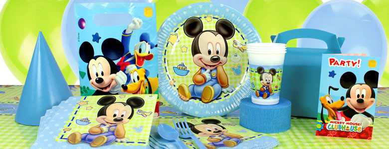 Party City Baby Mickey
 Micky Maus 1er Geburtstag Party Deko