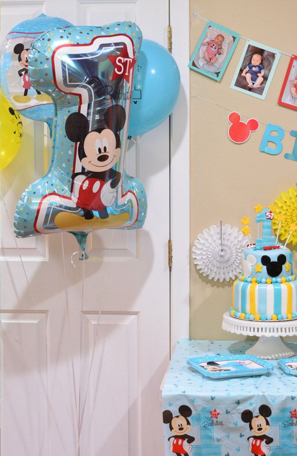 Party City Baby Mickey
 Mickey s Fun To Be e Birthday Party Ideas