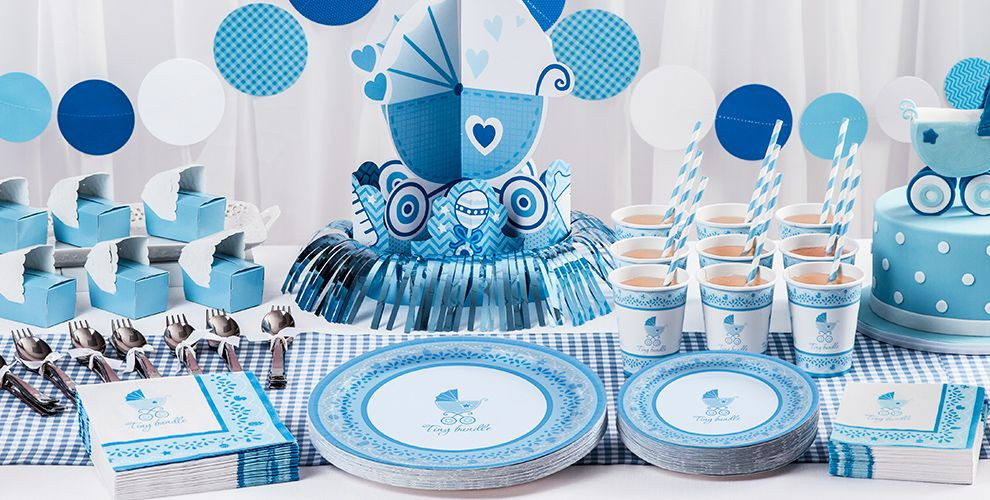 Party City Baby Shower Candy
 Blue Stroller Baby Shower Party Supplies