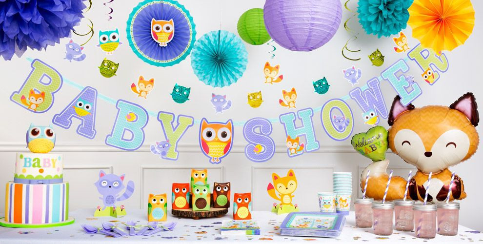 Party City Baby Shower Decor
 Woodland Baby Shower Decorations Party City