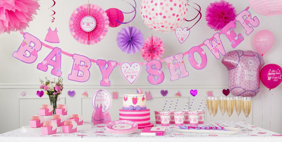 Party City Baby Shower Decor
 It s a Girl Baby Shower Decorations Party City