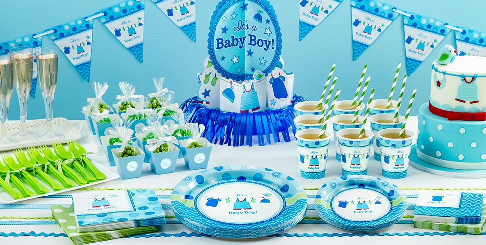 Party City Baby Shower Decoration
 It s a Boy Baby Shower Party Supplies Party City