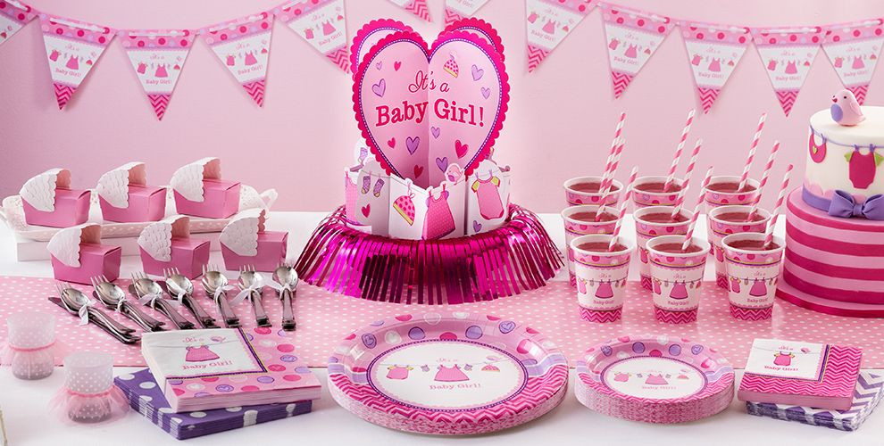 Party City Baby Shower Decoration
 It s a Girl Baby Shower Party Supplies Party City