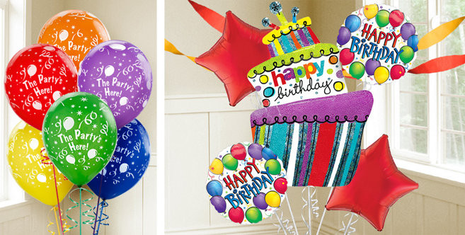 Party City Birthday Balloons
 Fun Happy Birthday Balloons Party City