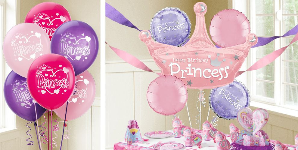 Party City Birthday Balloons
 Princess Balloons Party City