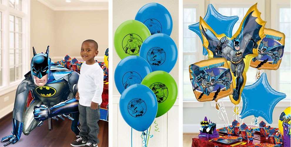 Party City Birthday Balloons
 Batman Balloons Party City