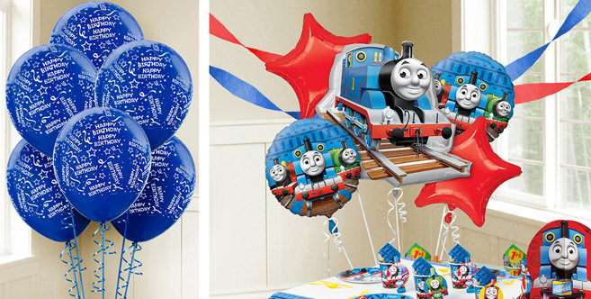 Party City Birthday Balloons
 Thomas The Tank Engine Balloons Party City