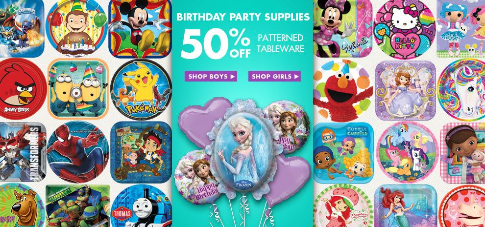 Party City Kids Birthday
 Birthday Party Supplies for Kids & Adults Birthday Party