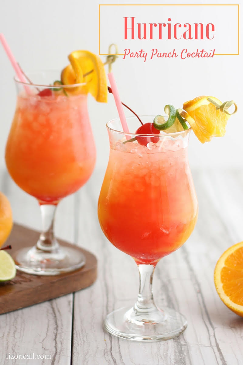 Party Drinks With Vodka
 Hurricane Party Punch Recipe • Bread Booze Bacon