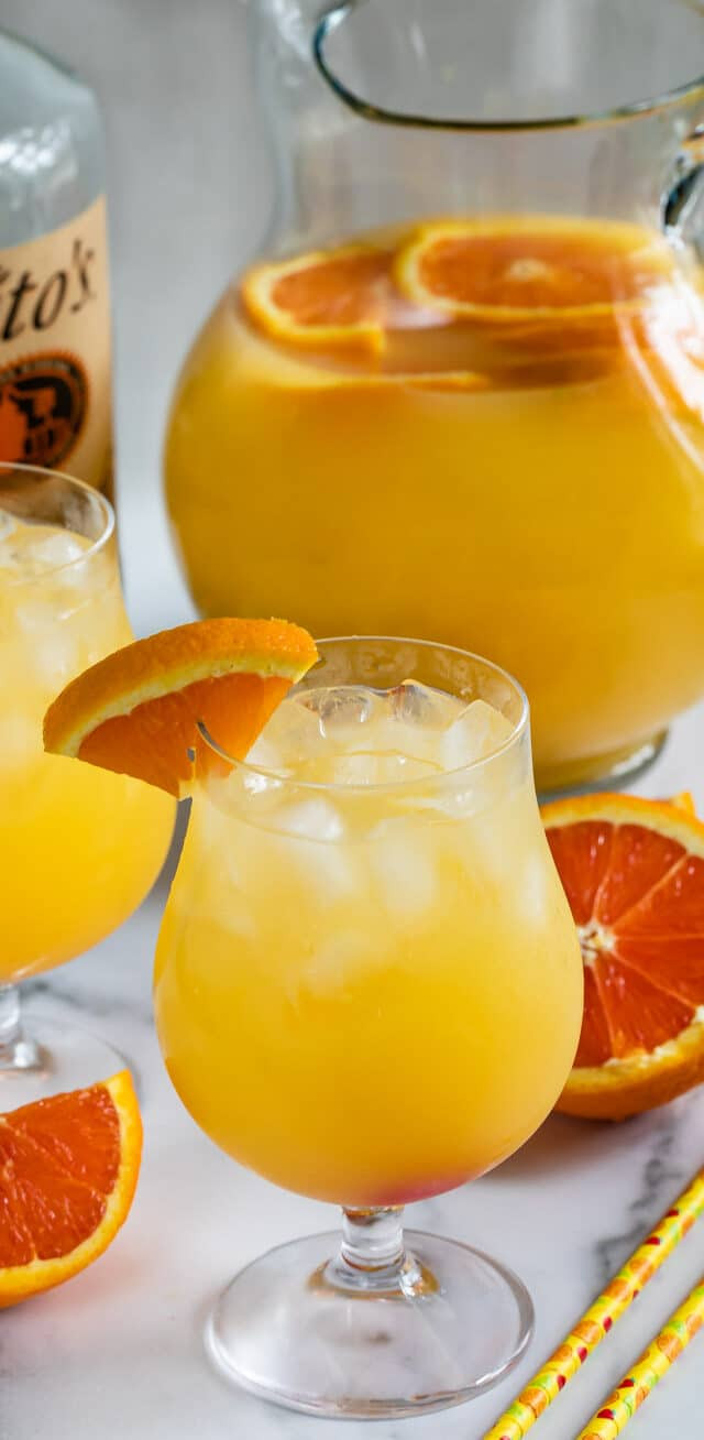 Party Drinks With Vodka
 Orange Vodka Party Punch Crazy for Crust