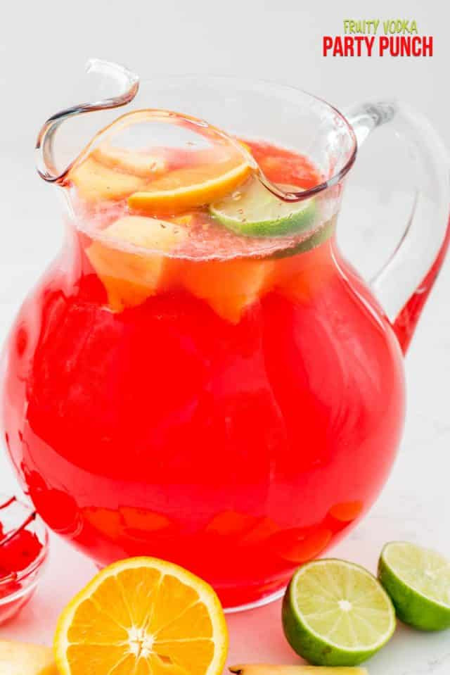 Party Drinks With Vodka
 Fruity Vodka Party Punch Crazy for Crust