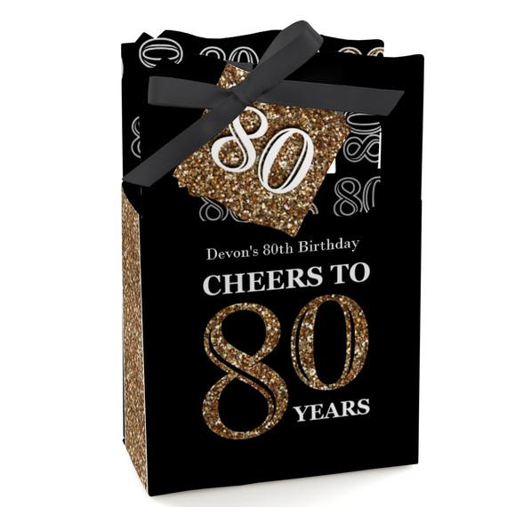 Party Favors For 80Th Birthday Ideas
 80th Birthday Party Favors for Birthday Parties Favor Boxes