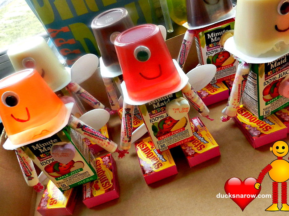 Party Favors For Kids Bday
 Valentine Robots Kids Party Favors Ducks n a Row