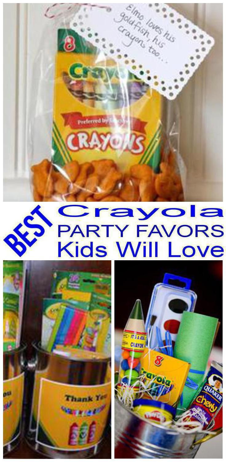 Party Favors For Kids Bday
 Top Crayola Party Favors Kids Will Love
