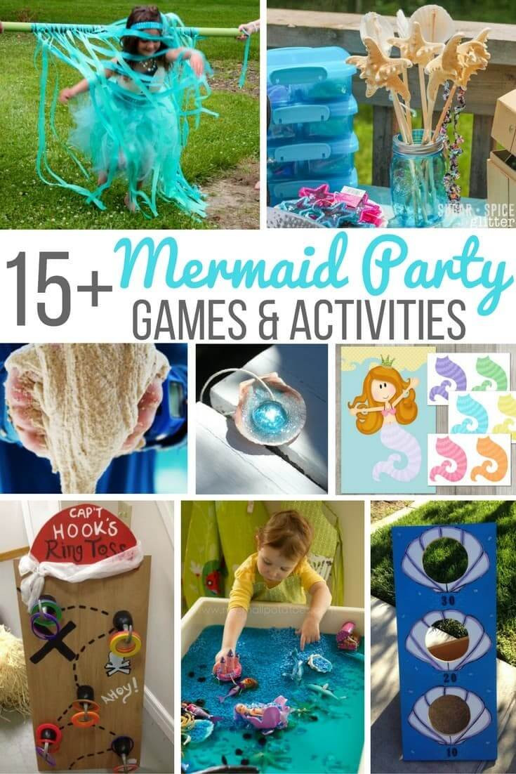Party Games For Little Kids
 15 Mermaid Party Games & Activities ⋆ Sugar Spice and