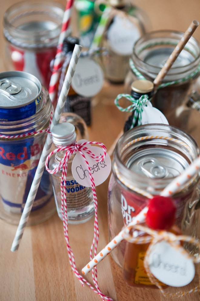 Party Gift Ideas For Adults
 21 DIY Christmas Mason Jars to Gift or Decorate With Hot