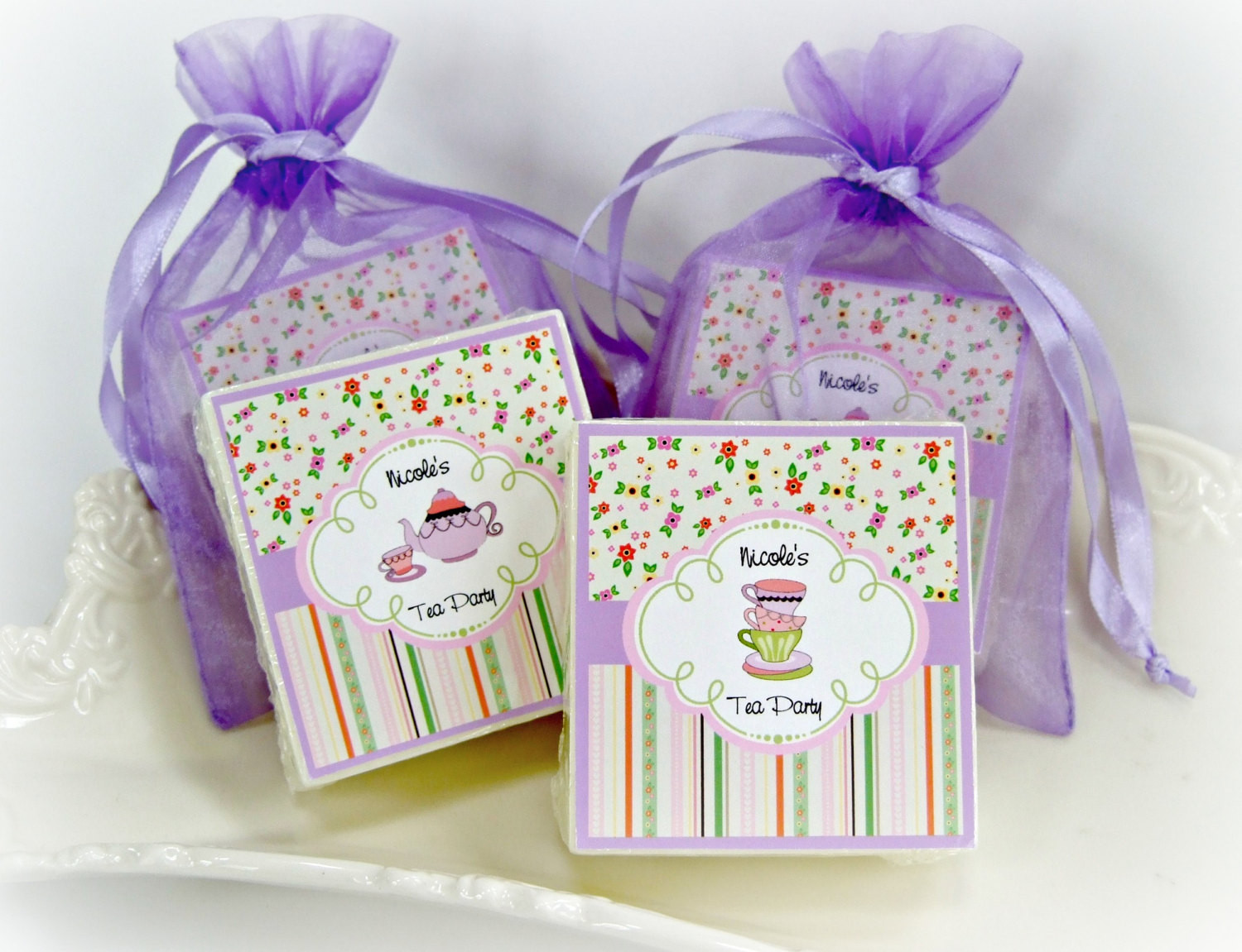 Party Gifts For Baby Shower
 Tea Party Favors Birthday party favors baby shower favors