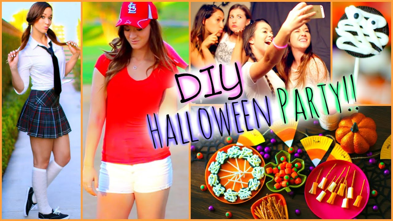 Party Halloween Costumes Ideas
 Halloween Party ♡ Costume Ideas DIY Decor DIY Snacks