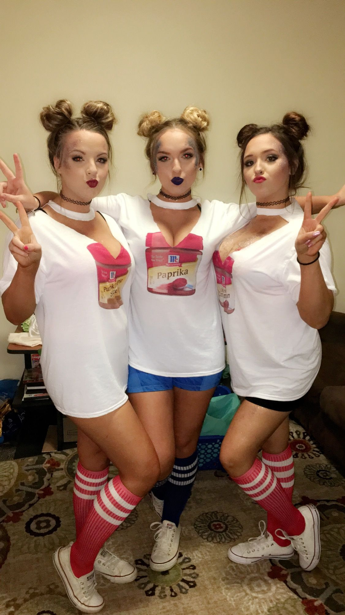 Party Halloween Costumes Ideas
 Spice Girls Cute College Halloween Costume ️