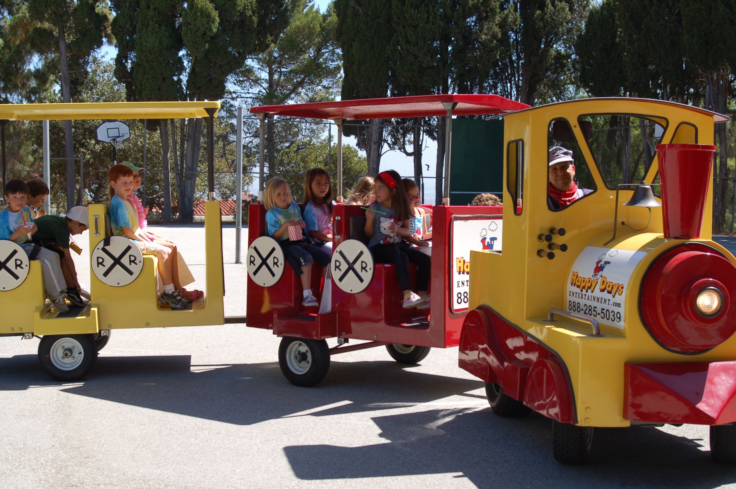 Party Rental For Kids
 Trackless Trains