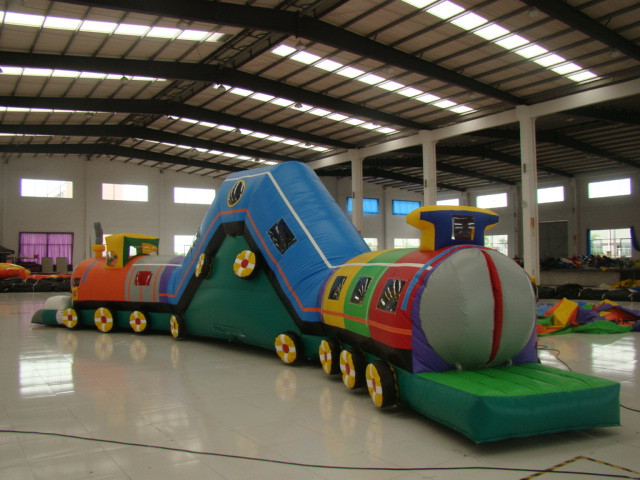 Party Rental For Kids
 Choo Choo Train Bounce Slide bo