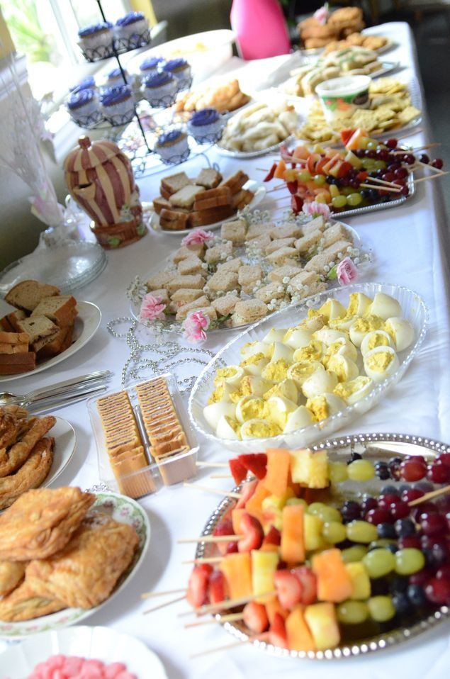 Party Tea Food Ideas
 Tea party birthday