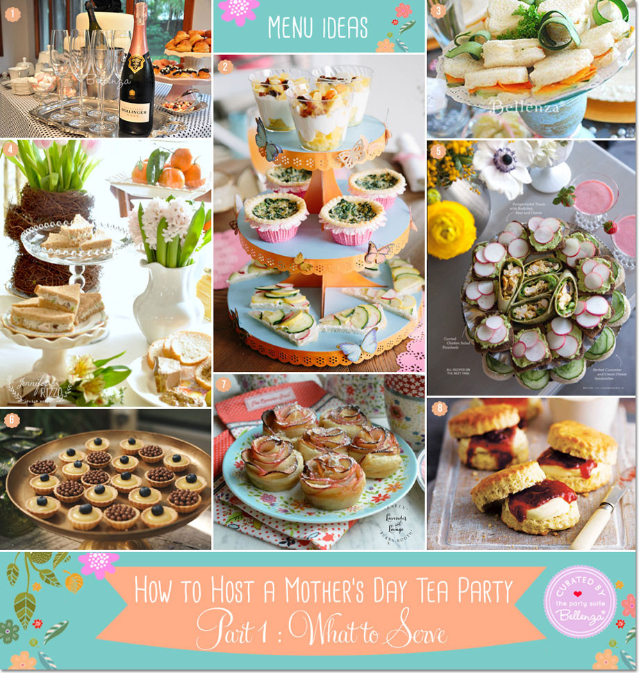 Party Tea Food Ideas
 Simple Mother s Day Tea Party Food