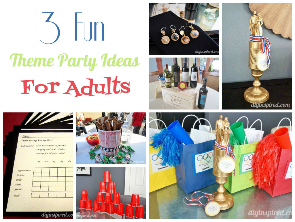 Party Themed Ideas For Adults
 Fun Theme Party Ideas for Adults A Spectacled Owl