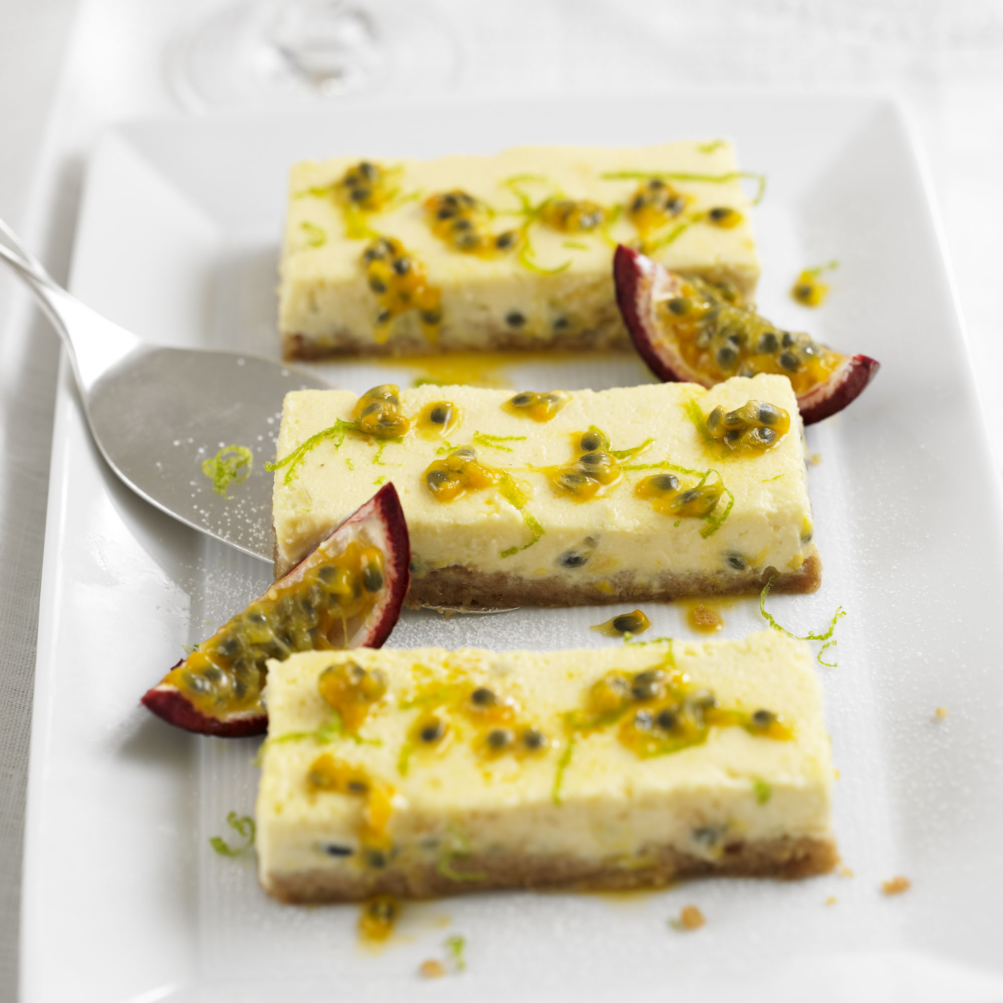 Passionfruit Cake Recipe
 Passion Fruit Cheesecake Slices Dessert Recipes