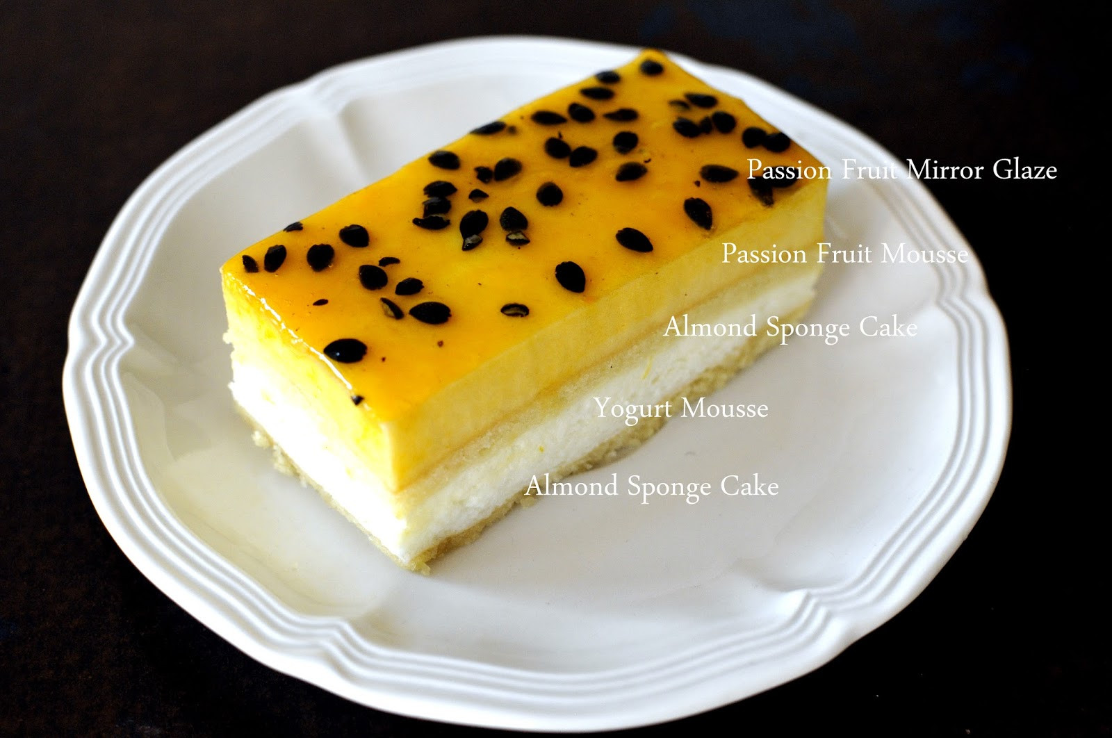 Passionfruit Mousse Cake
 Passion Fruit Mango Mousse Cakes