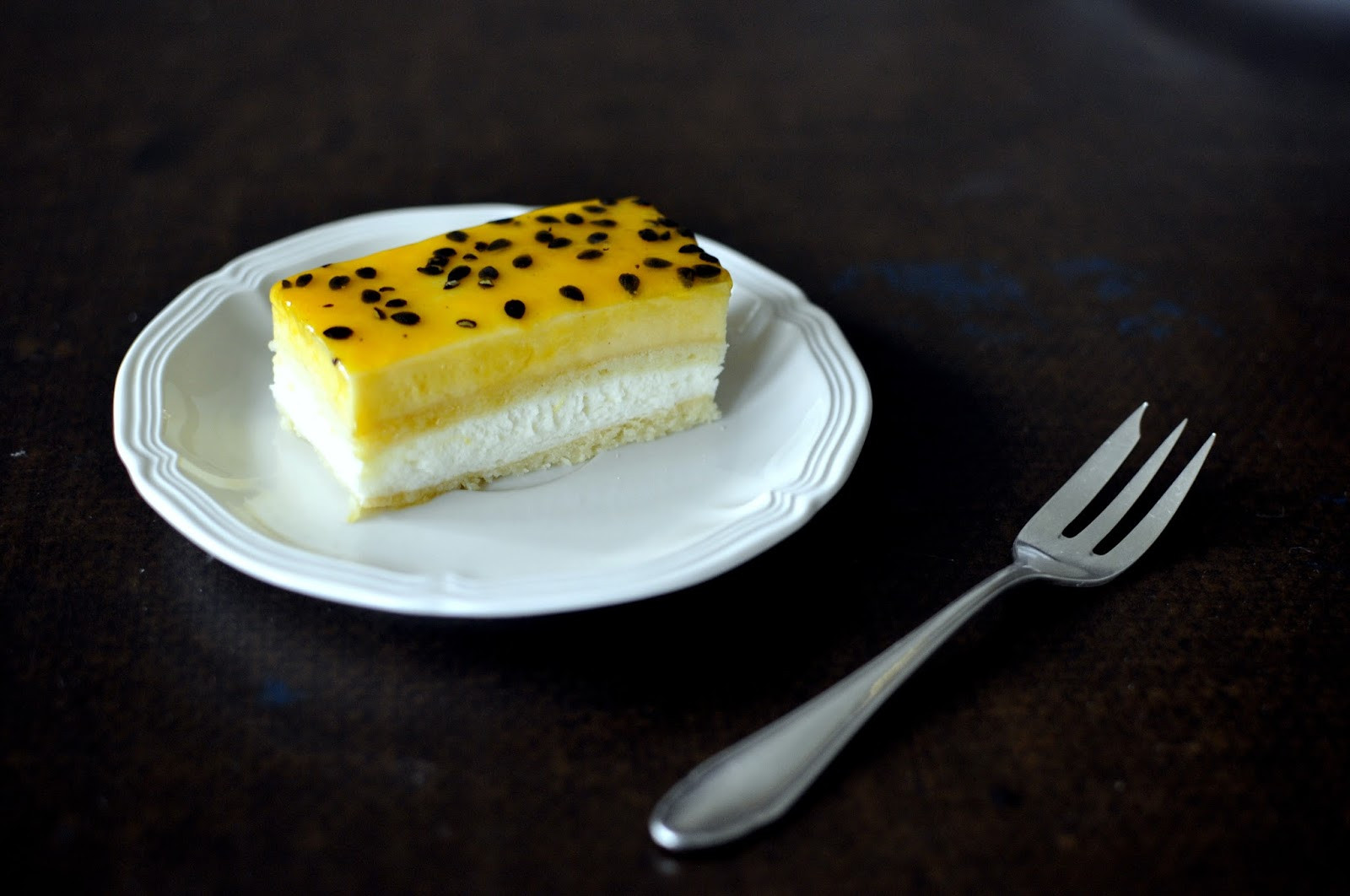 Passionfruit Mousse Cake
 Passion Fruit Mango Mousse Cakes