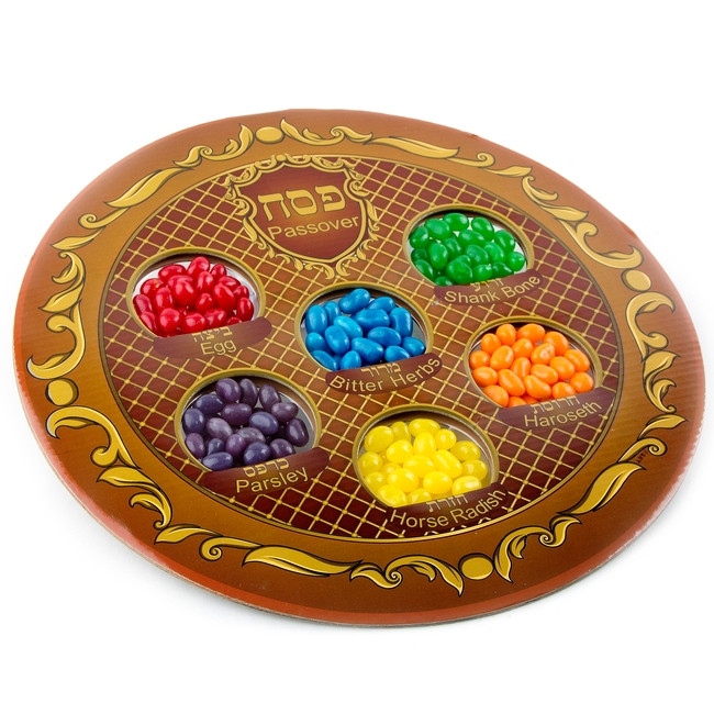 Passover Gifts For Children
 Jelly Beans Kids Passover Seder Cardboard Plate • Passover