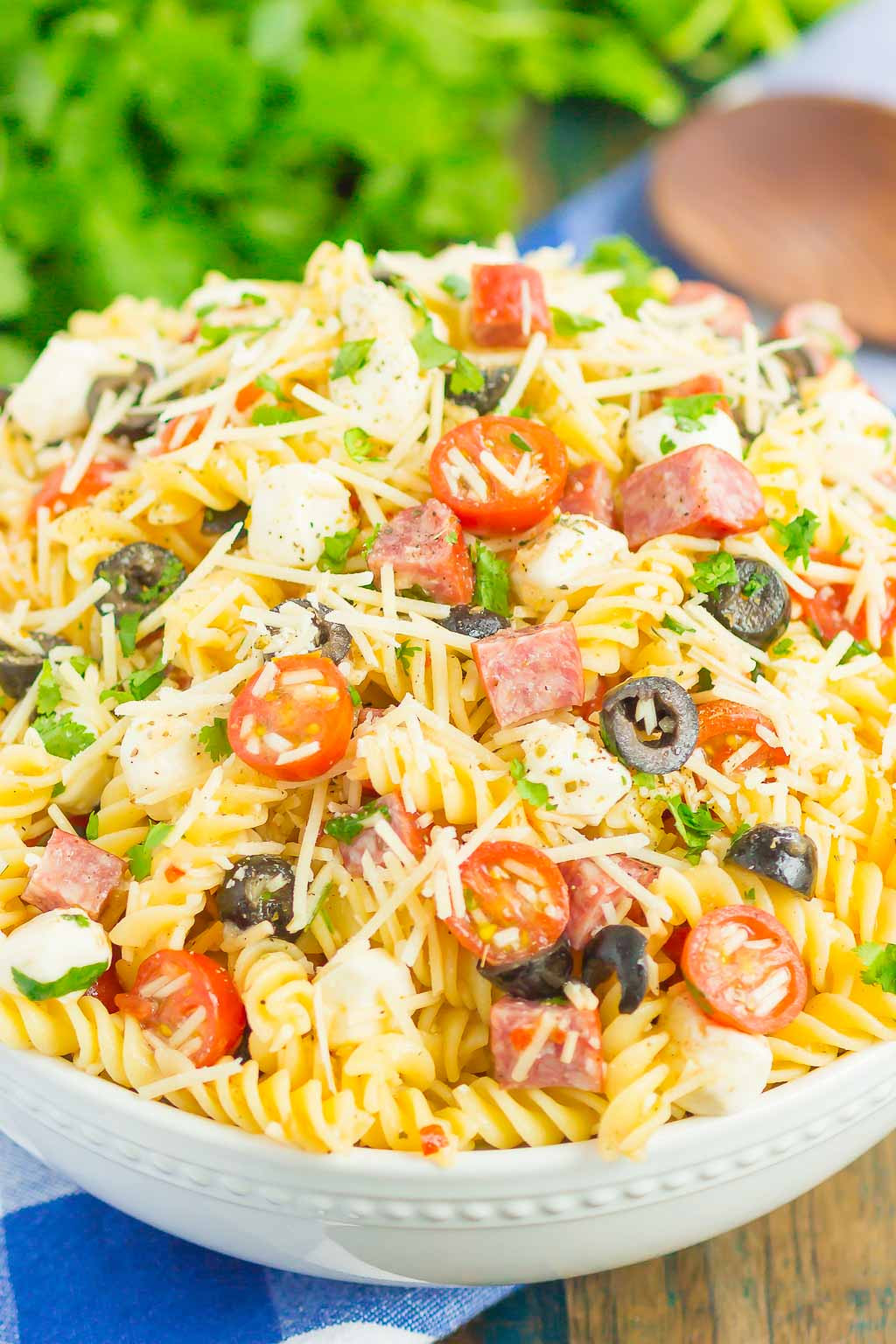 Pasta Salad Italian
 Easy Italian Pasta Salad Pumpkin N Spice