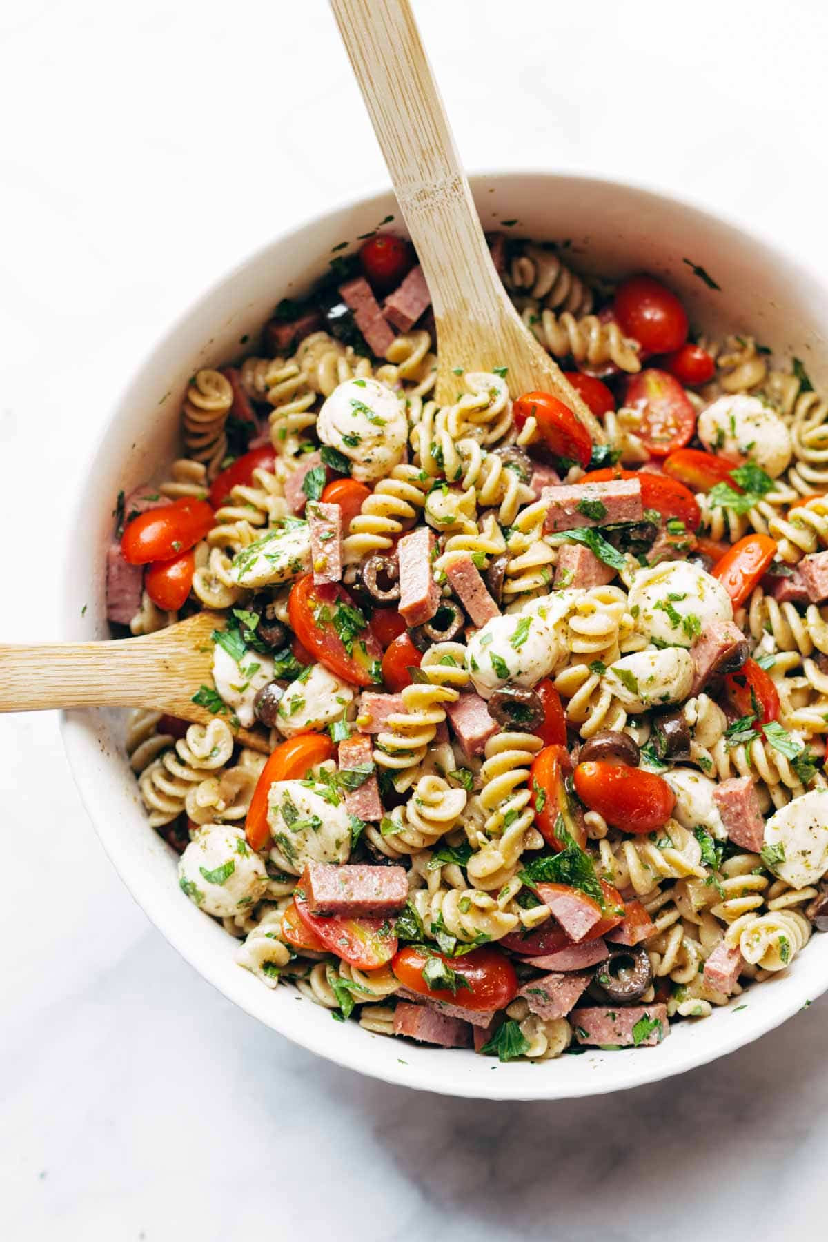 Pasta Salad Italian
 Best Easy Italian Pasta Salad Pinch of Yum