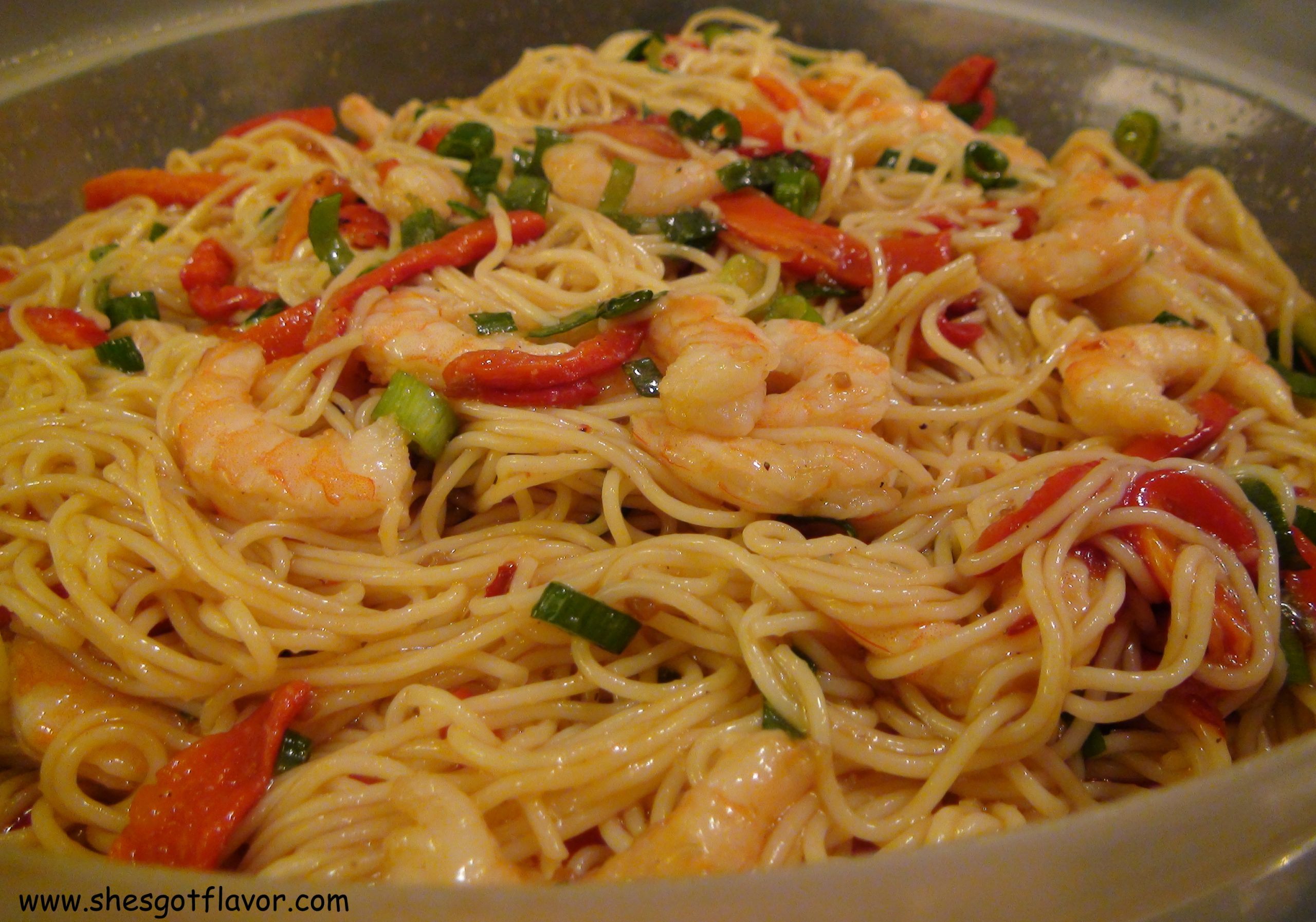 Pasta Salad With Shrimp
 She s Got Flavor Flavor Invoked Asian Shrimp Pasta Salad