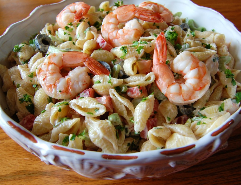 Pasta Salad With Shrimp
 Shrimp Pasta Salad