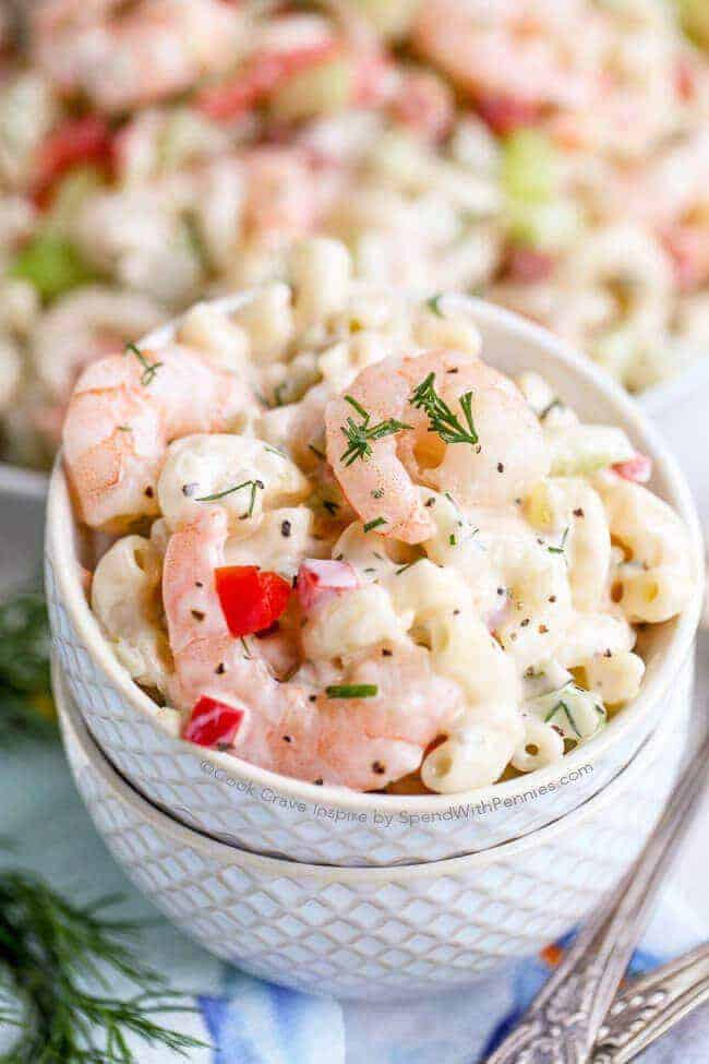 Pasta Salad With Shrimp
 Shrimp Pasta Salad Spend With Pennies