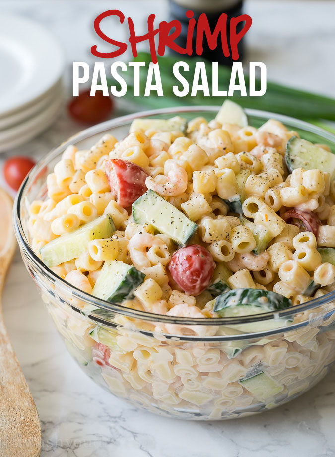 Pasta Salad With Shrimp
 Shrimp Pasta Salad