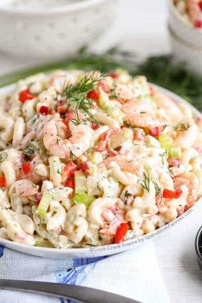 Pasta Salad With Shrimp
 Shrimp Pasta Salad Spend With Pennies