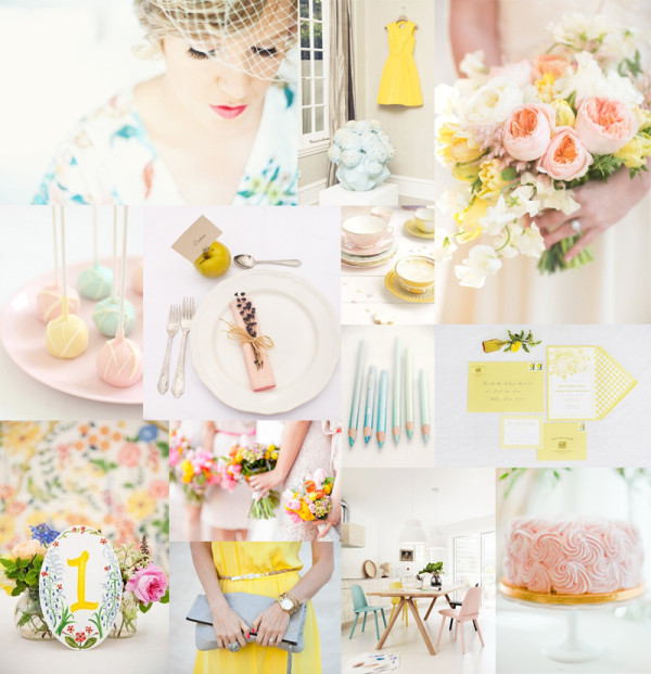 Pastel Wedding Colors
 Pastel Wedding Colors Elizabeth Anne Designs The
