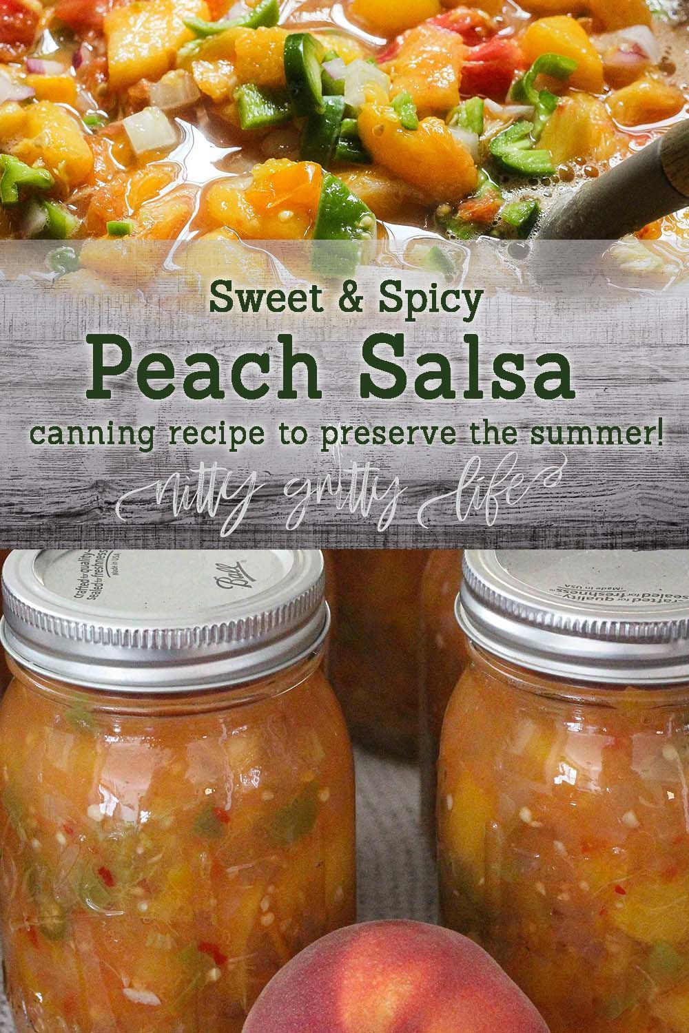 Peach Salsa Recipe For Canning
 Sweet & Spicy Peach Salsa Canning Recipe