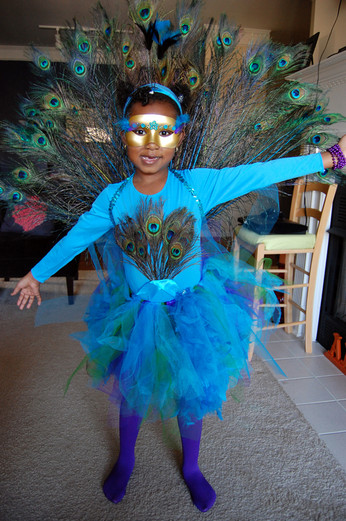 Peacock Costume DIY Kids
 12 Non Scary DIY Halloween Costumes for Kids Bullock s Buzz