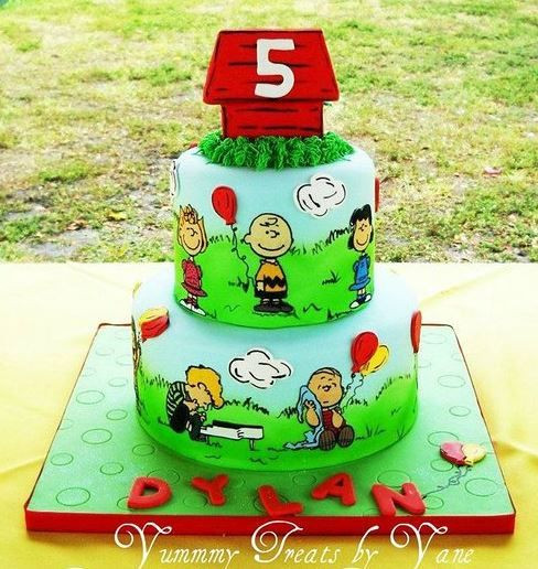 Peanuts Birthday Cake
 Peanuts Birthday Cake