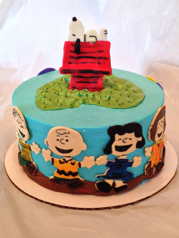 Peanuts Birthday Cake
 25 best images about Love peanuts on Pinterest