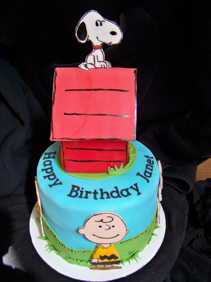 Peanuts Birthday Cake
 Peanuts Gang Birthday Cake CakeCentral