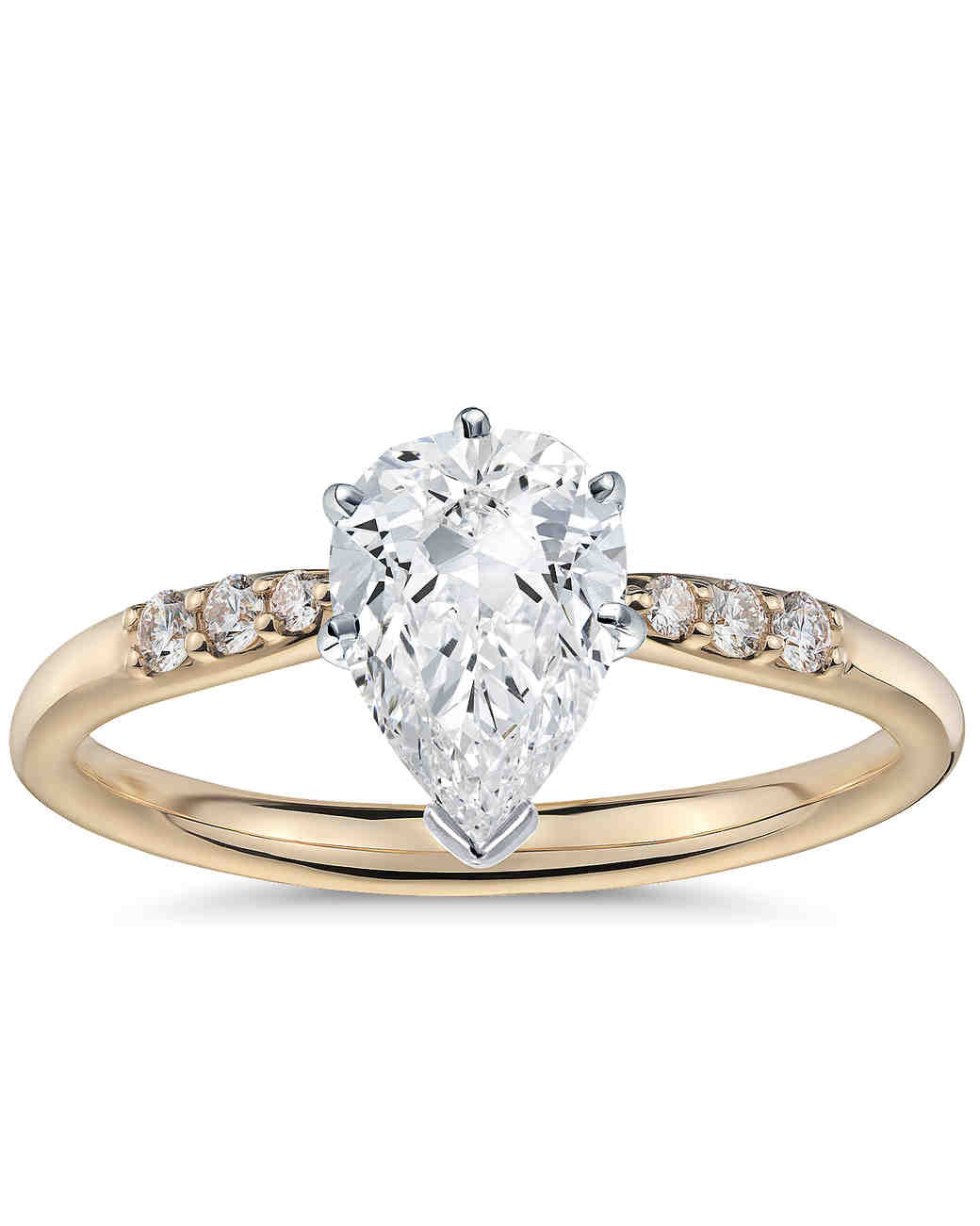 Pear Diamond Engagement Rings
 Pear Cut Diamond Engagement Rings