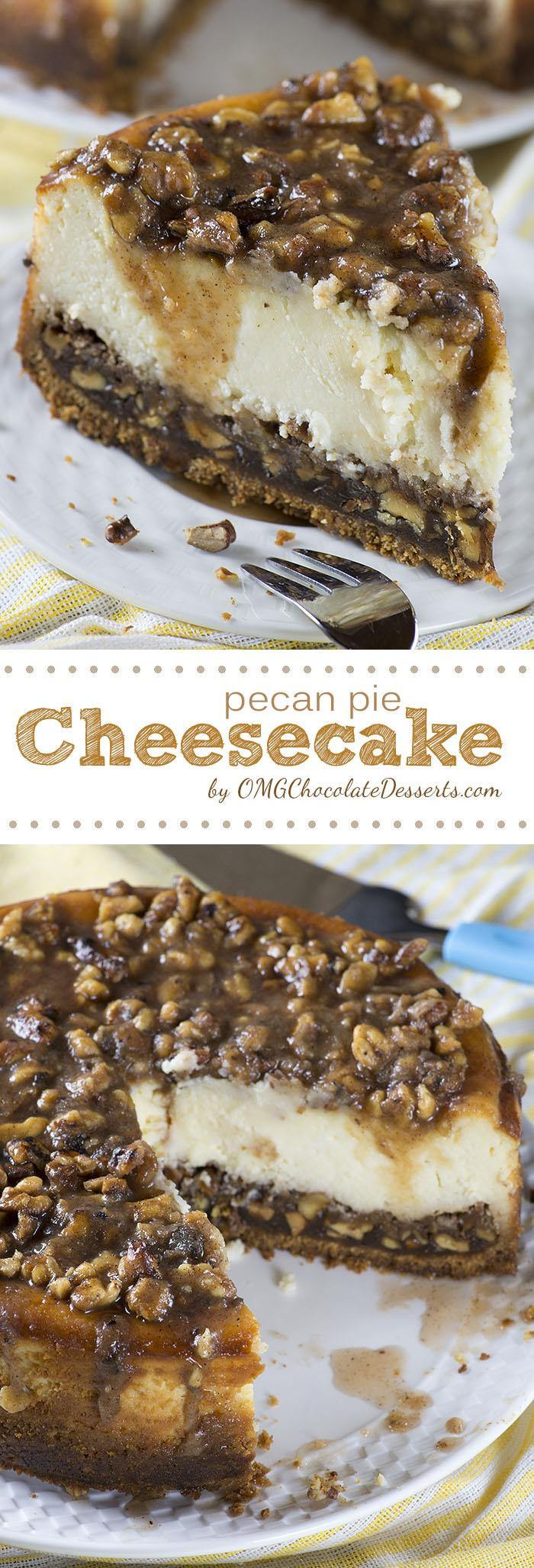 Pecan Cheesecake Recipe
 Pecan Pie Cheesecake