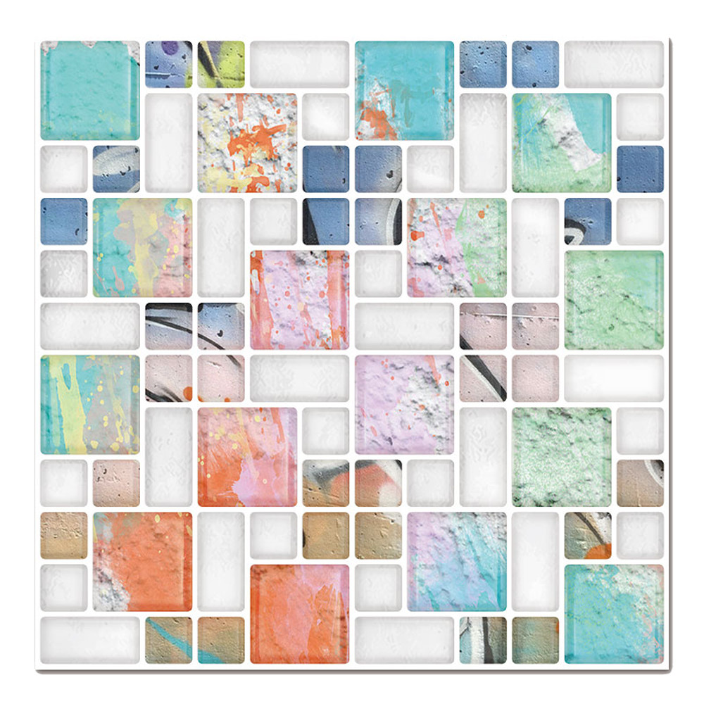 Peel And Stick Kitchen Tile
 3D Decorative Peel and Stick Tiles for Kitchen Backsplash